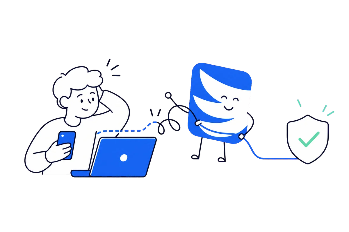 Поддержка помогает настроить FlyVPN